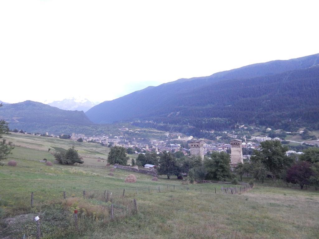 Valodia Guest House In Mestia Bagian luar foto